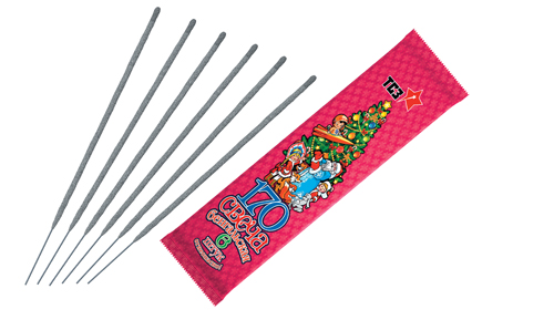  Бенгальские свечи 6 шт 170 мм в пакете  в Зеленодольске